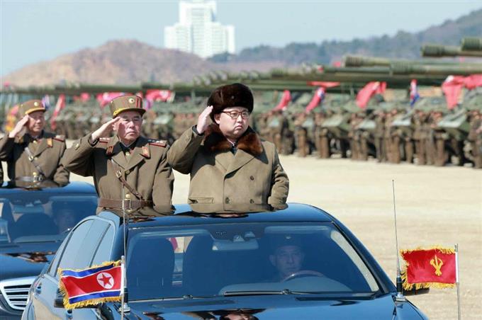 ソウル攻撃を想定、北朝鮮が長距離砲演習