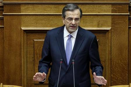 「返済２年延長、ＥＵに要請」 ギリシャ新首相施政方針