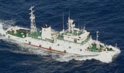 新たな漁業監視船も 中国、尖閣で２日連続領海侵犯