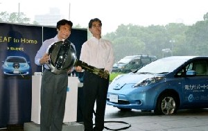 電気自動車を無償貸与 日産と福岡県が節電対策で連携