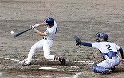 広島の高校野球は中止 １５日に順延