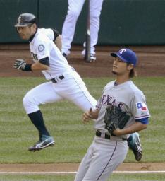 イチロー、初回ダル撃ちで４試合連続安打