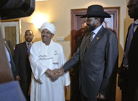 南北スーダン大統領が会談 衝突本格化後、初めて