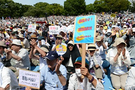 脱原発集会に１７万人＝東京