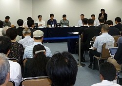 エネ政策聴取会:中部電課長も発言 原発推進、会場騒然