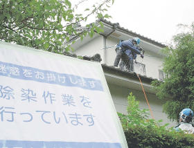 仮置き場有無で除染に差 地域分断の懸念も 南相馬避難勧奨指定から１年