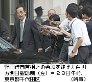 官房長官「連携へ忌憚ない意見交換」 首相・日銀総裁会談