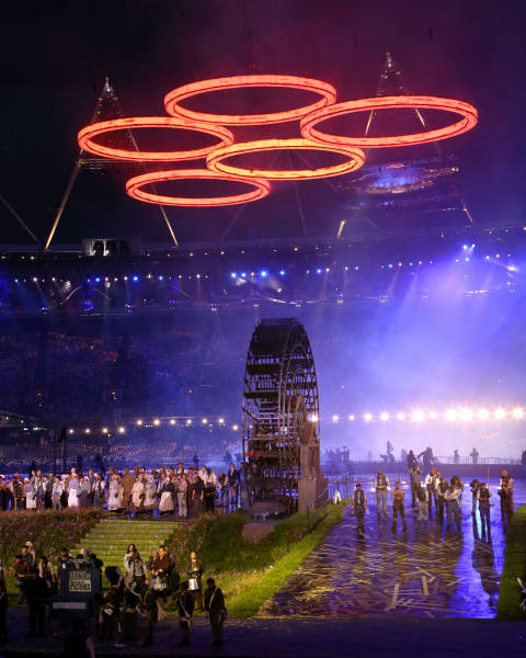 ロンドン五輪開会式 写真特集