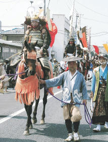 相馬野馬追 勇壮な武者行列