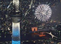 【画像特集】スカイツリーから見た隅田川花火大会の絶景20連発！