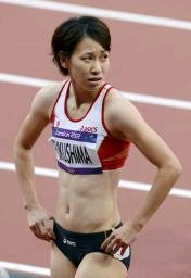 福島、予選で敗退 「加速がいまいちだった」 女子１００メートル