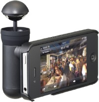 iPhone 4S/4でお手軽に360°パノラマ撮影が可能に「bubblescope」