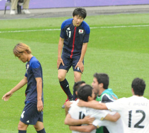 サッカー男子逆転負け ３位決定戦 韓国と対戦へ