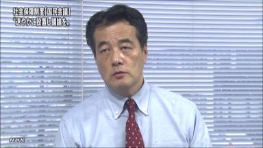 野田首相の民主党代表再選、岡田氏が支持の考え