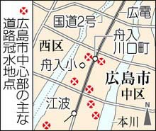 近畿で記録的大雨、１人死亡・２人不明