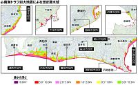 南海トラフ巨大地震 最悪時死者１０万人想定