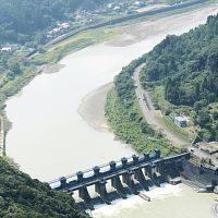 荒瀬ダム、全国初の撤去開始…清流回復へ期待