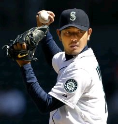 岩隈７回無失点で６勝目 松坂は途中降板 大リーグ