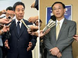 自民党総裁選 谷垣総裁、古賀氏の支持得られず