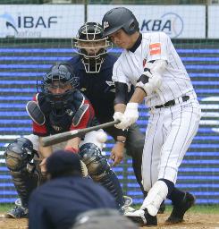 日本、チェコから４勝目＝野球Ｕ１８世界選手権