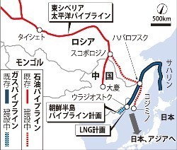 ロシア:極東で対アジア資源輸出拠点の開発着々