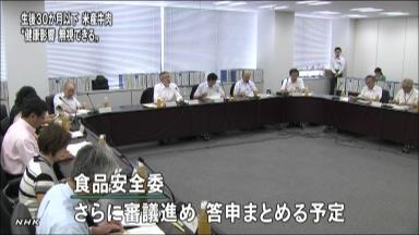 米産牛肉 輸入緩和へ 食品安全委、月齢30カ月以下に