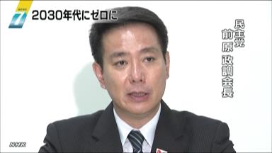 原発ゼロ「大変憂慮」＝民主提言で―八木電事連会長