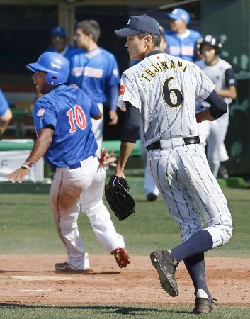 １８歳以下の世界野球選手権、日本コロンビアに敗れる（岩手県）