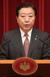 野田首相が出馬表明＝「課題克服へ職責担う」―原口氏も意欲・民主代表選