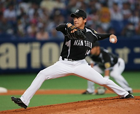 阪神、ようやく初勝利＝プロ野球