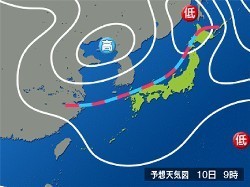 前線活発化:北海道・東北で雷ともなう大雨 ２４時間で１５０ミリの地域も