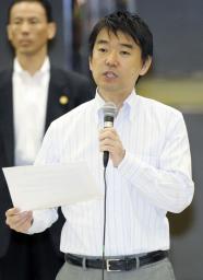 橋下「維新」が討論会、参加７議員の合流確実に