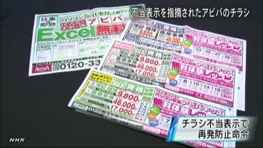 資格講座の受講料で２重価格表示 アビバに措置命令