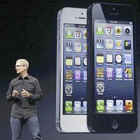 画面大きく高機能「ｉＰｈｏｎｅ５」２１日発売