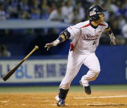 森岡、連夜の活躍＝プロ野球・ヤクルト