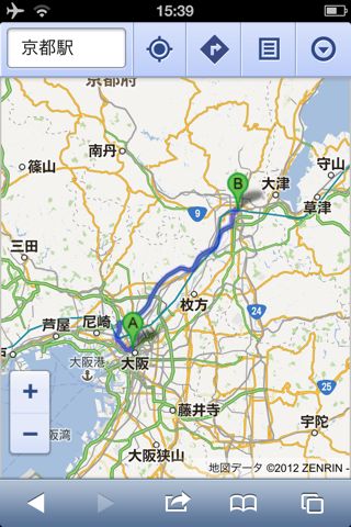 iOS 6のマップアプリの地図とGoogleマップの地図が異なる理由