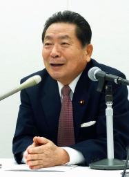 自民党:中川元幹事長が引退表明 「維新との橋渡し役も」