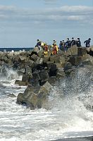 猿払の海 男児ら２人流され不明