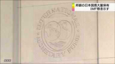 ＩＭＦ:金融不安定化のリスク高まる 報告書で指摘