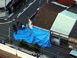 死体遺棄事件関係先から人の骨か 兵庫