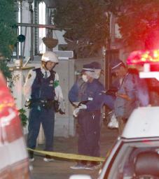 家族３人刺され、女性死亡 孫の男が逃走か 大阪・高槻