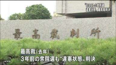 参院選違憲状態:「現行方式を改める必要」最高裁、初言及