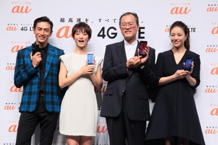 【レポート】 全機種「4G LTE」に対応!! KDDI田中社長が2012年冬モデルをアピール