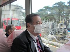 原発稼働「安全な所のみ」 橋本知事、福島第1を視察