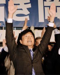 伊原木氏、３新人に大差 知事選、初当選 岡山