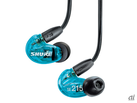 Shure、MicroDriver搭載のカナル型ヘッドホン「SE215 Special Edition」