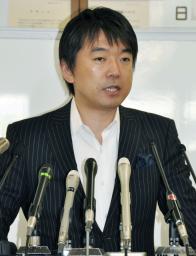 たちあがれは「思考停止」 橋下氏、批判強める