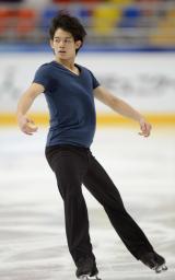 村上、ＳＰ６位 フィギュアＧＰロシア杯開幕