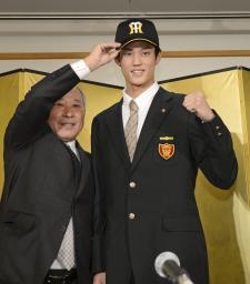 藤浪、虎高卒新人初最高条件で契約！