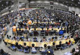 こども将棋大会「１５７４対局」、東京でギネス世界記録